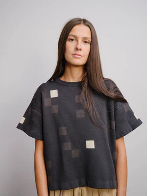 Albers Short Sleeve Knit Tee