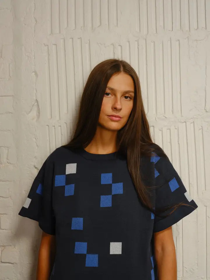 Albers Short Sleeve Knit Tee