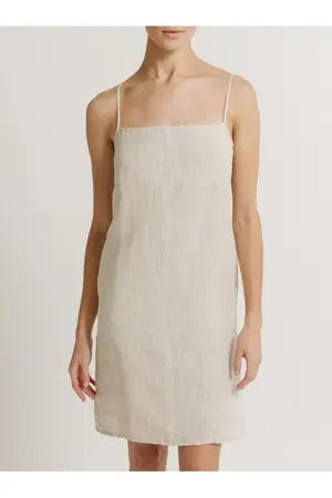 Linen Mini Dress