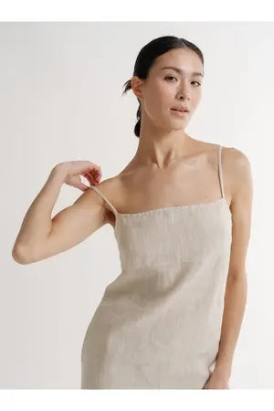 Linen Mini Dress
