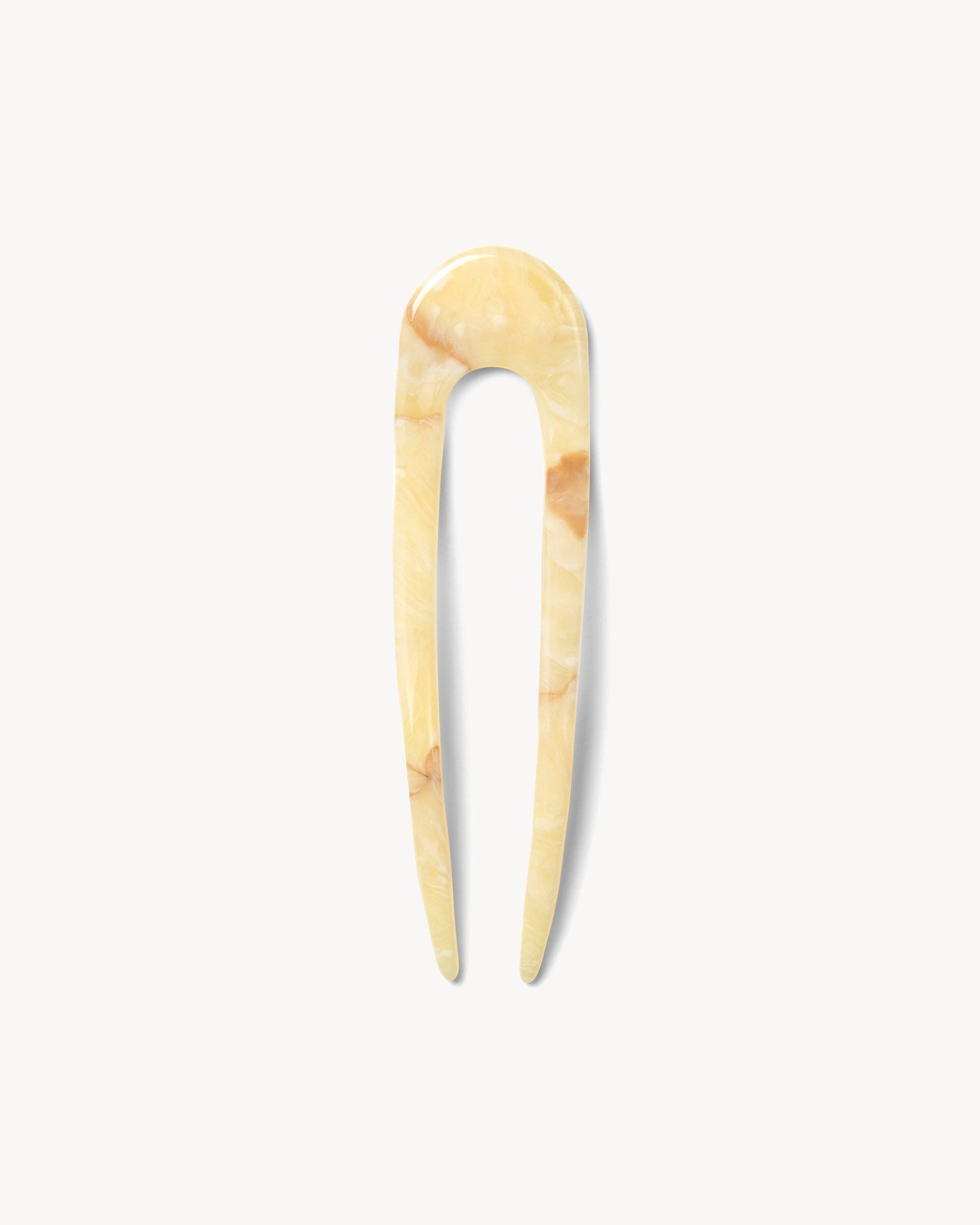 French Hair Pin in Crème