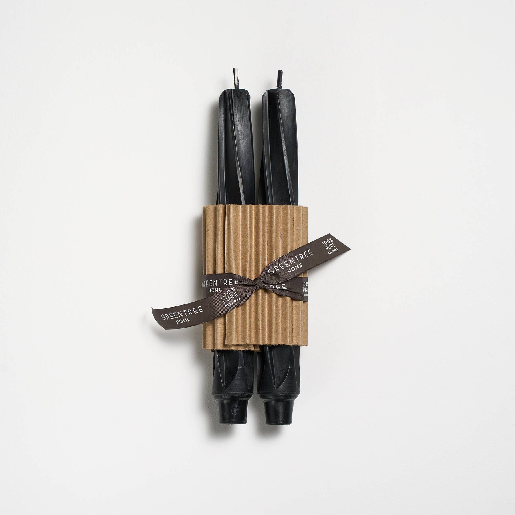 9" Twist Taper Handmade Beeswax Candles