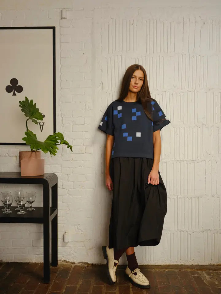 Albers Short Sleeve Knit Tee