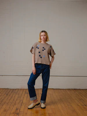 Albers Short Sleeve Knit Tee