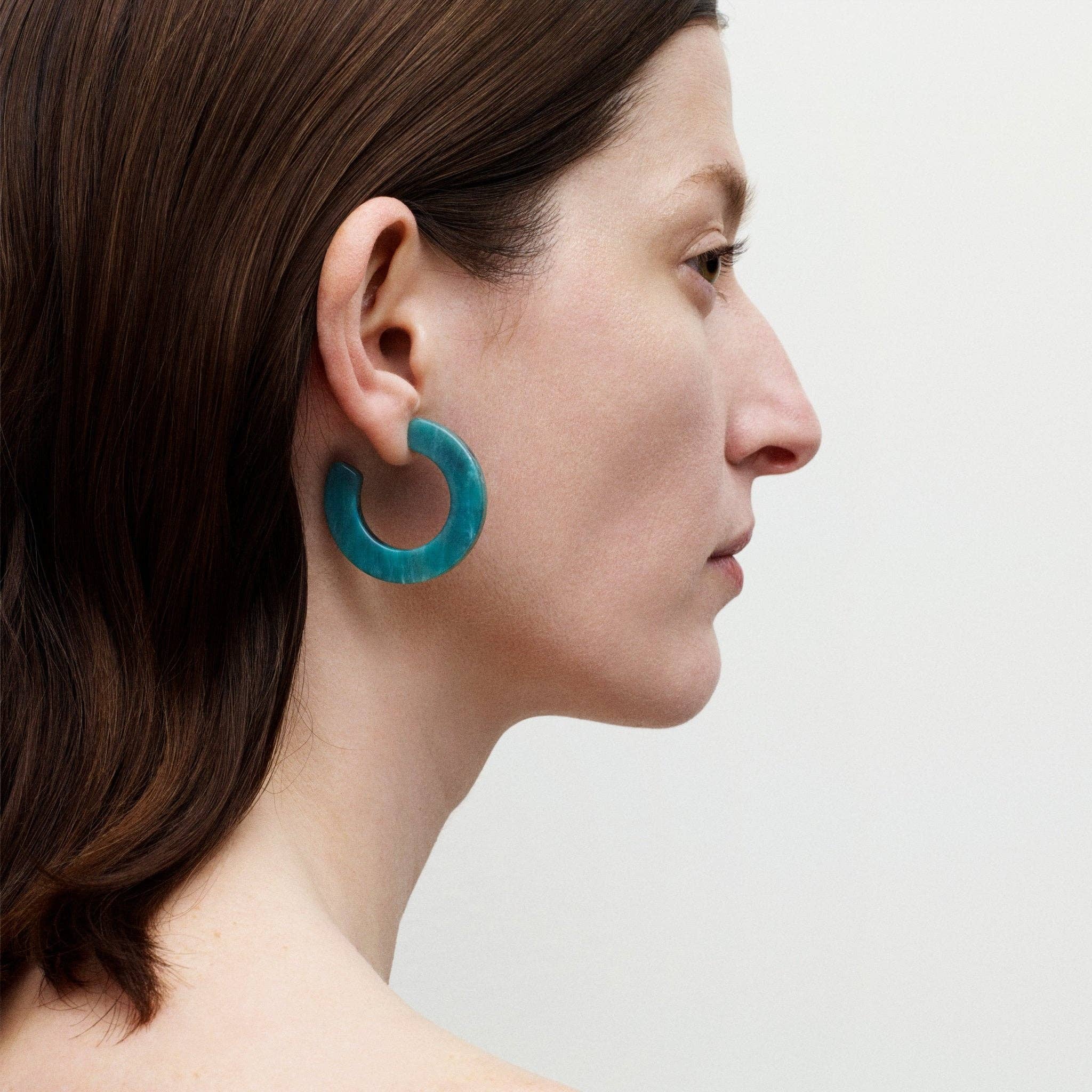 Kate Hoops in Sand Shell
