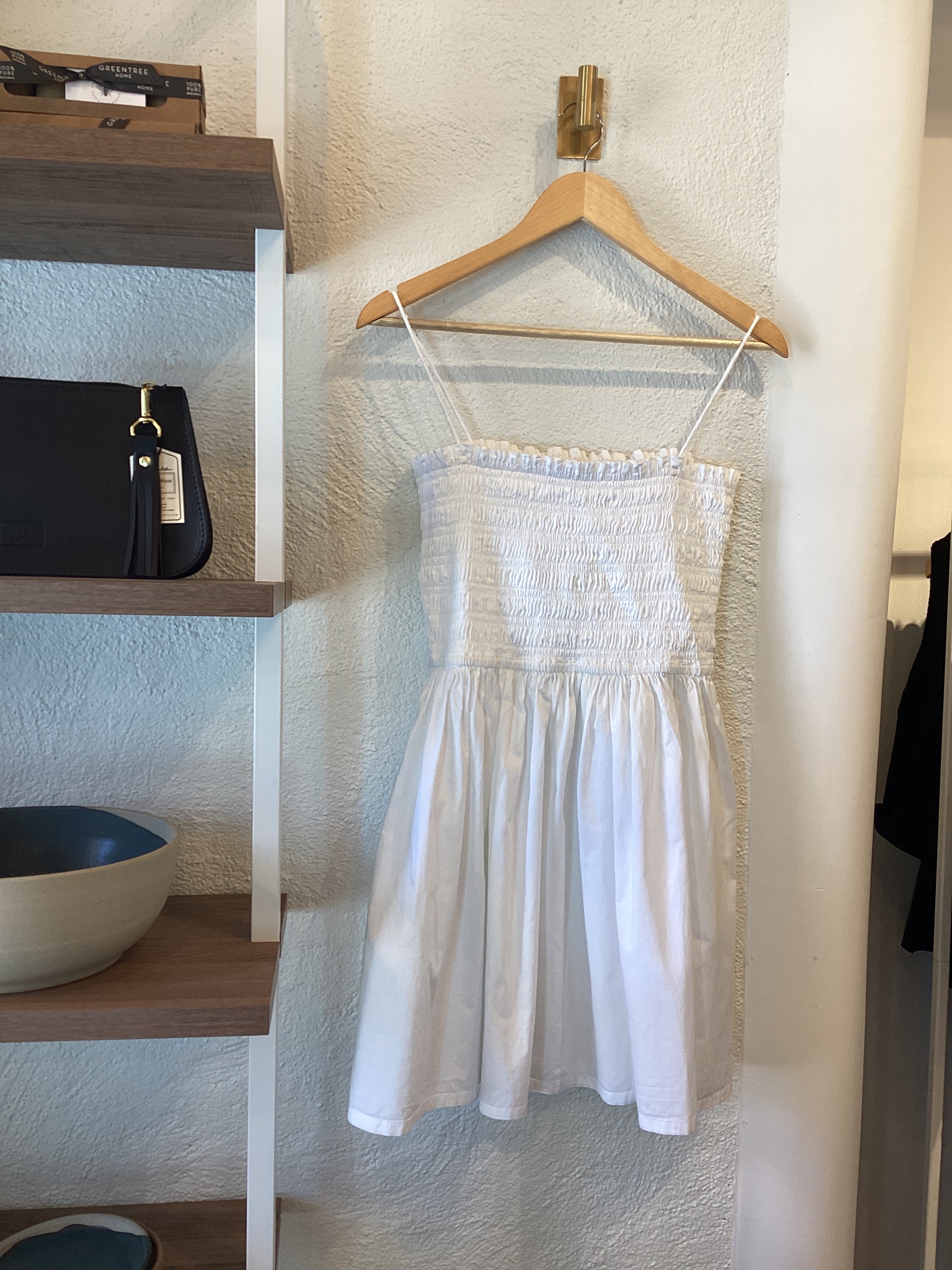 White Cotton Dress (Short)