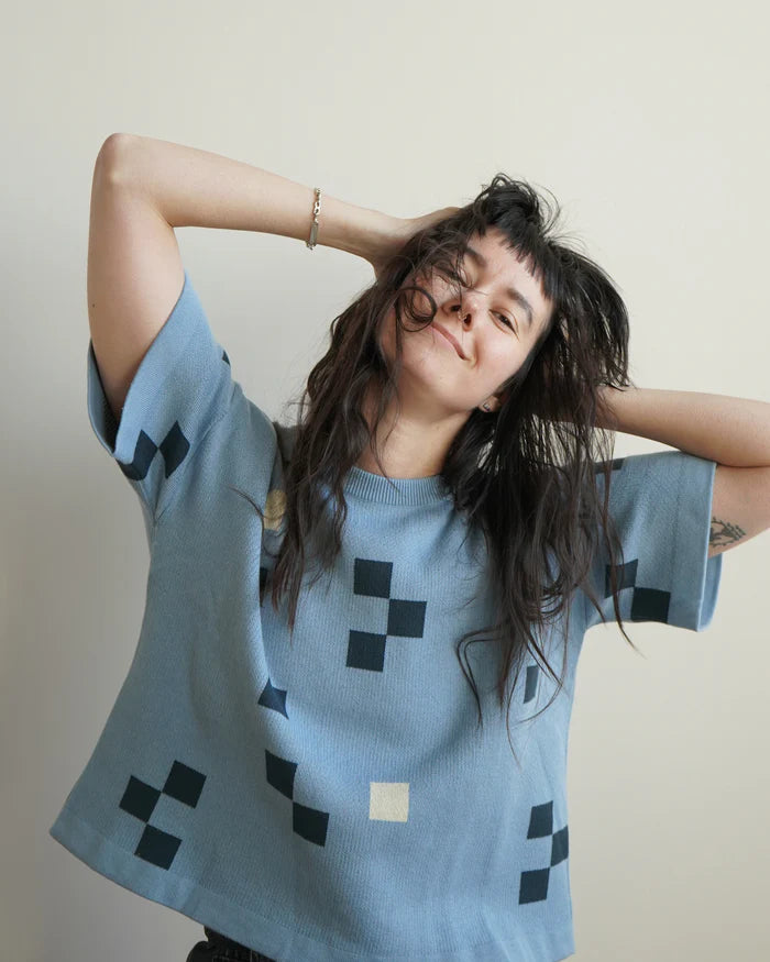 Albers Short Sleeve Knit Tee