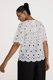 Broderie Blouse