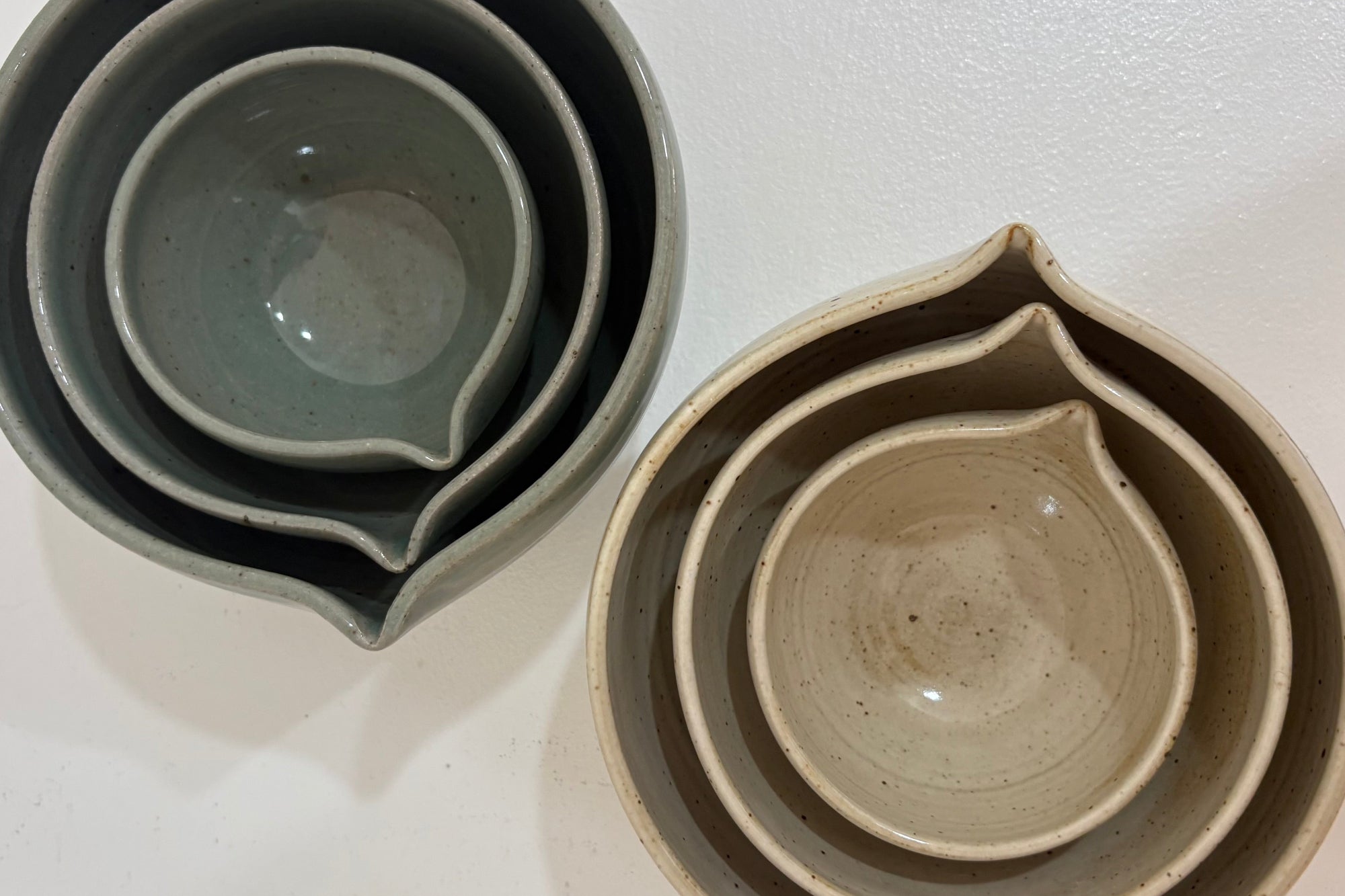 Innovative ceramics small mixing bowls