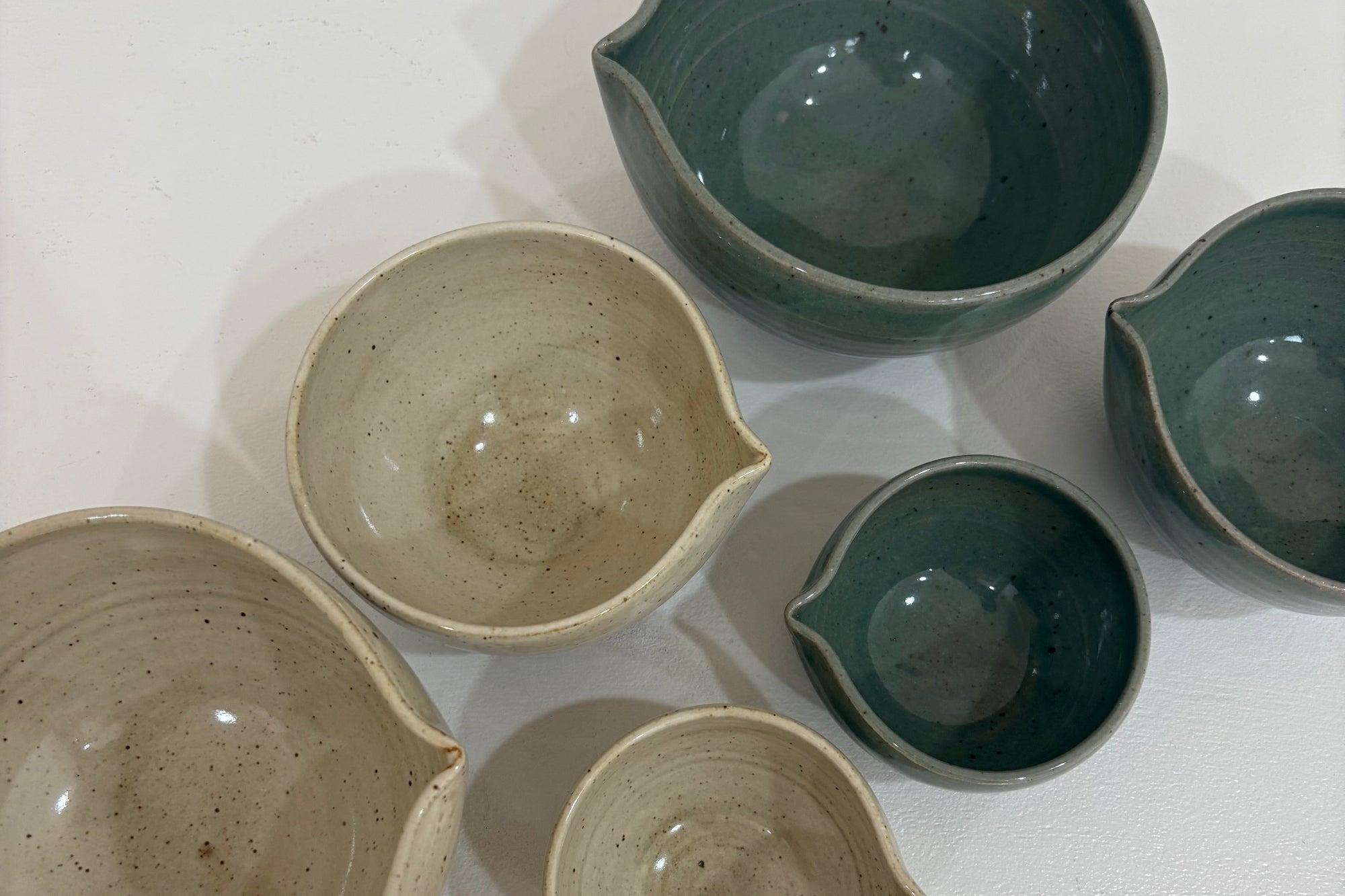 Innovative ceramics small mixing bowls