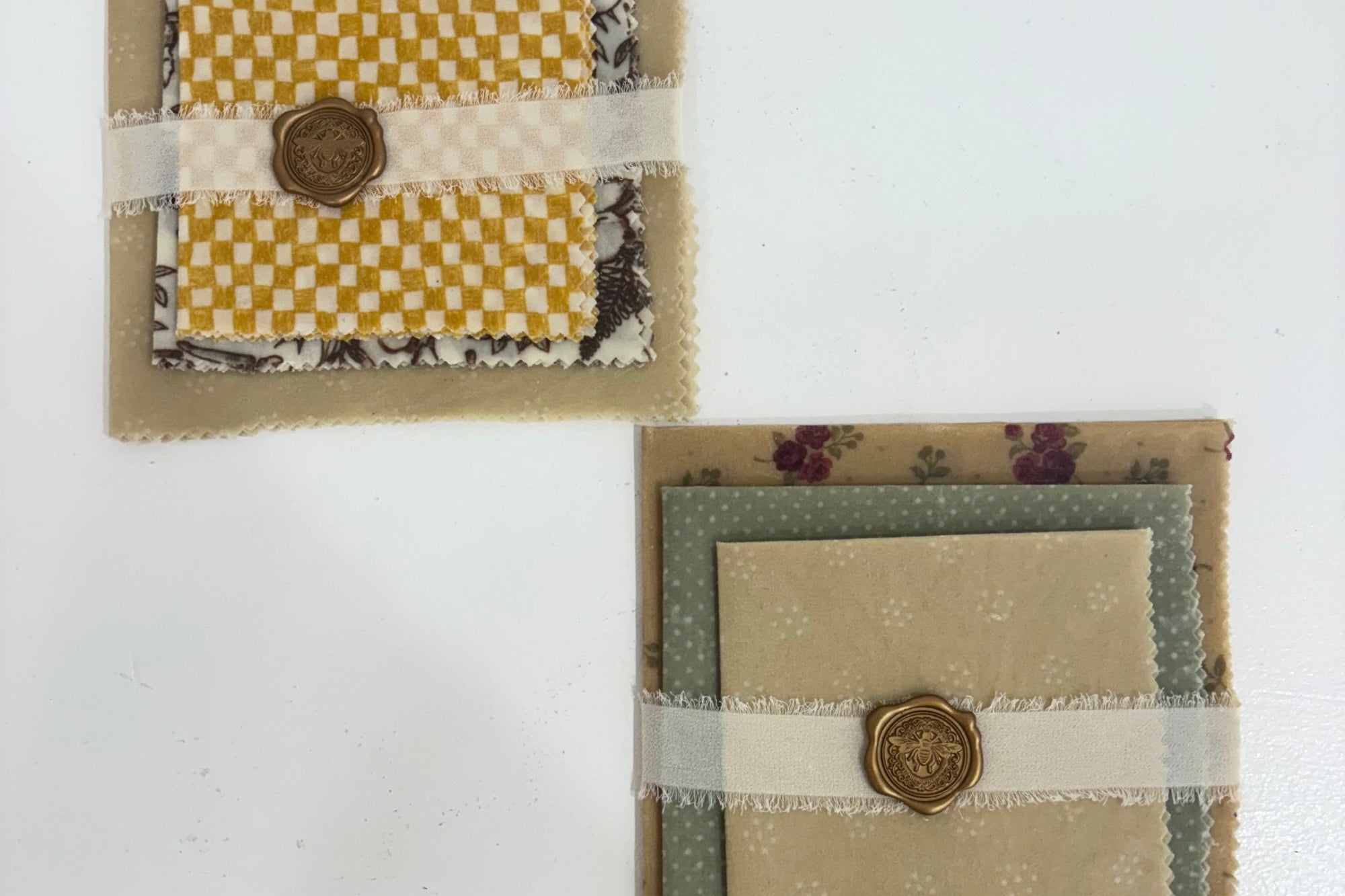 Honey & B. Co Beeswax wraps