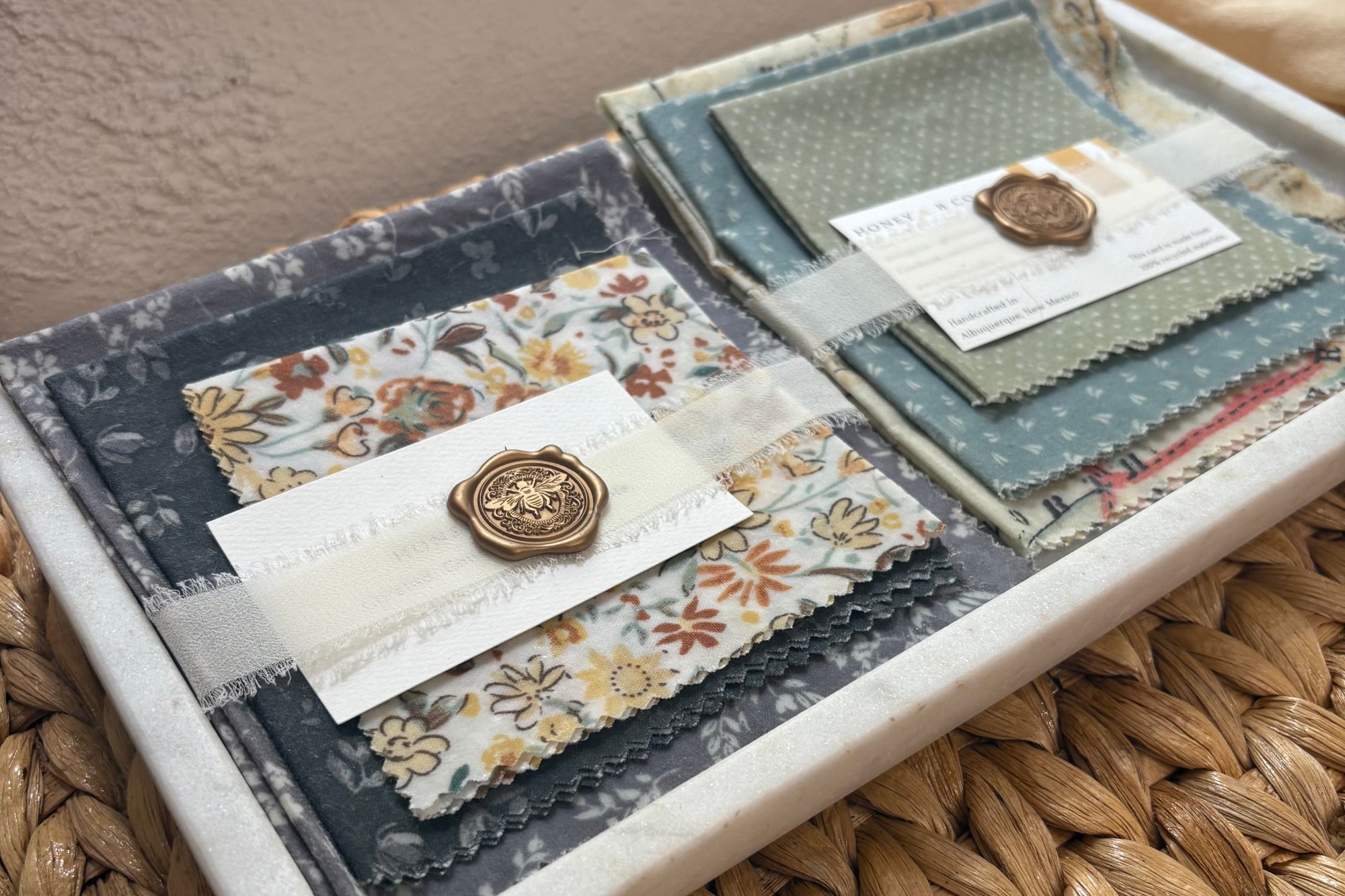 Honey & B. Co Beeswax wraps