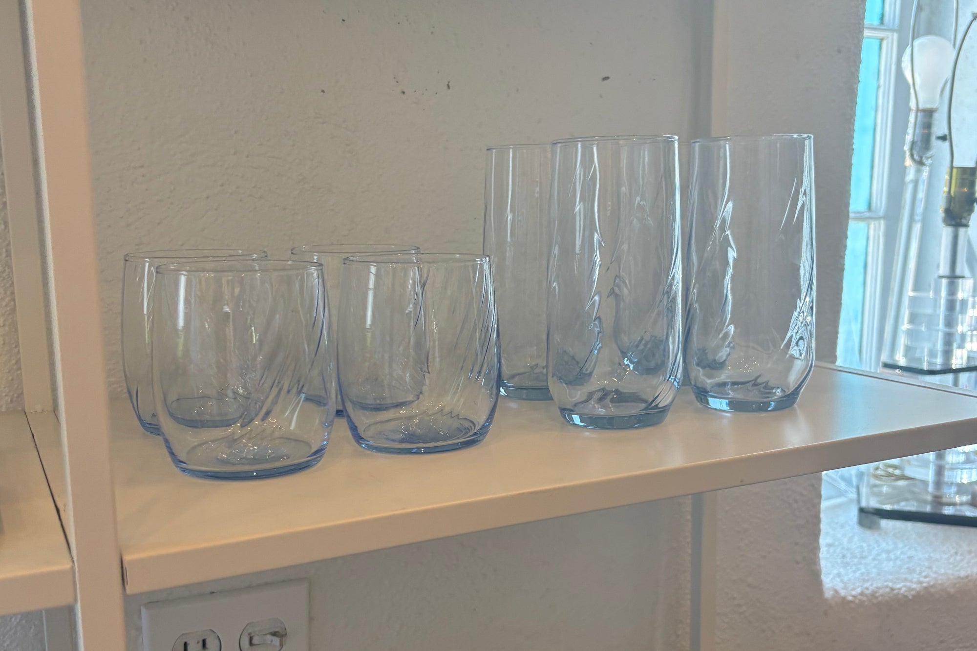 Vintage Blue Glasses