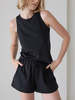 Drawstring Shorts (Black)