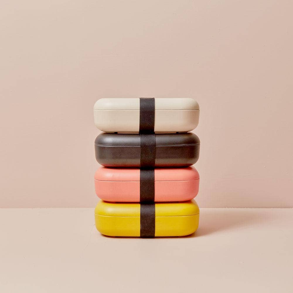 Go Rectangular Bento Lunch Box - Lemon