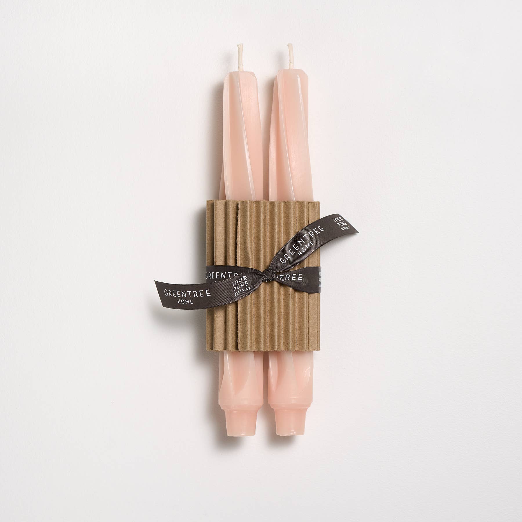 9" Twist Taper Handmade Beeswax Candles