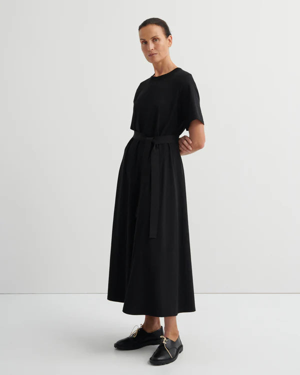 Kowtow T-Shirt Swing Dress in Black