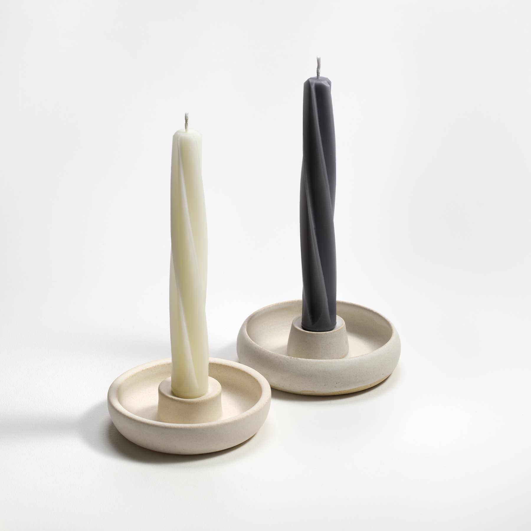 9" Twist Taper Handmade Beeswax Candles