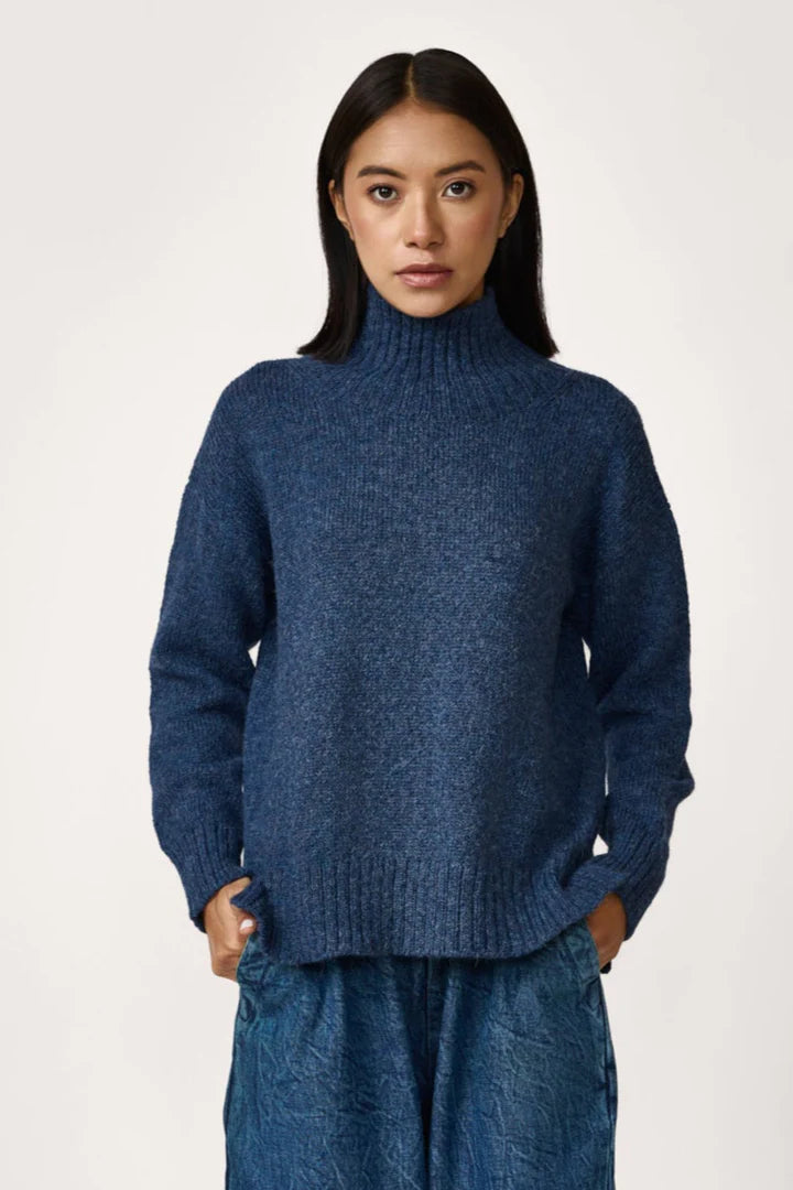 The Aegean Alpaca Mock Turtleneck