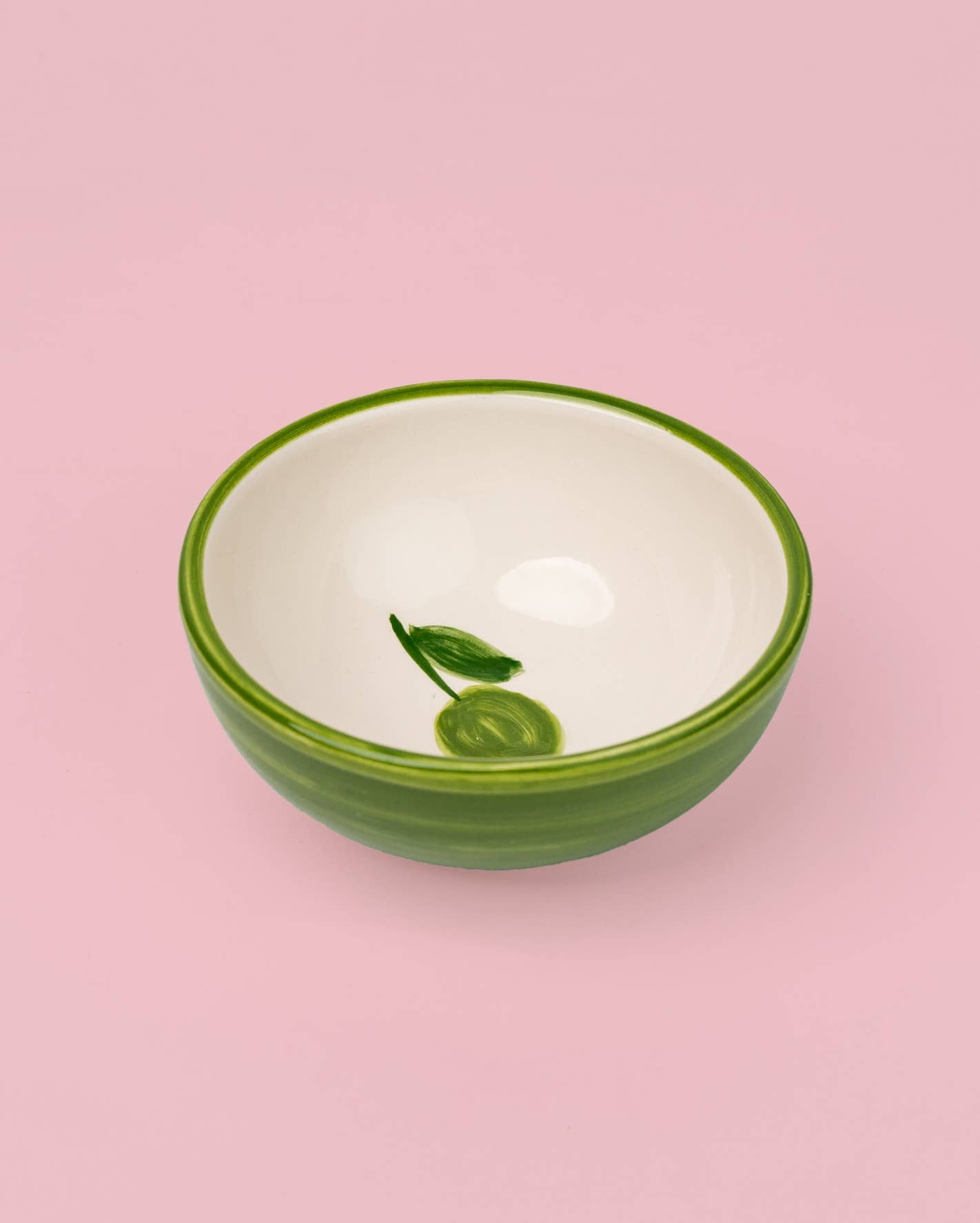 Artisanal Ceramic Mini Bowl - Perfect for Soy Sauce - Olive
