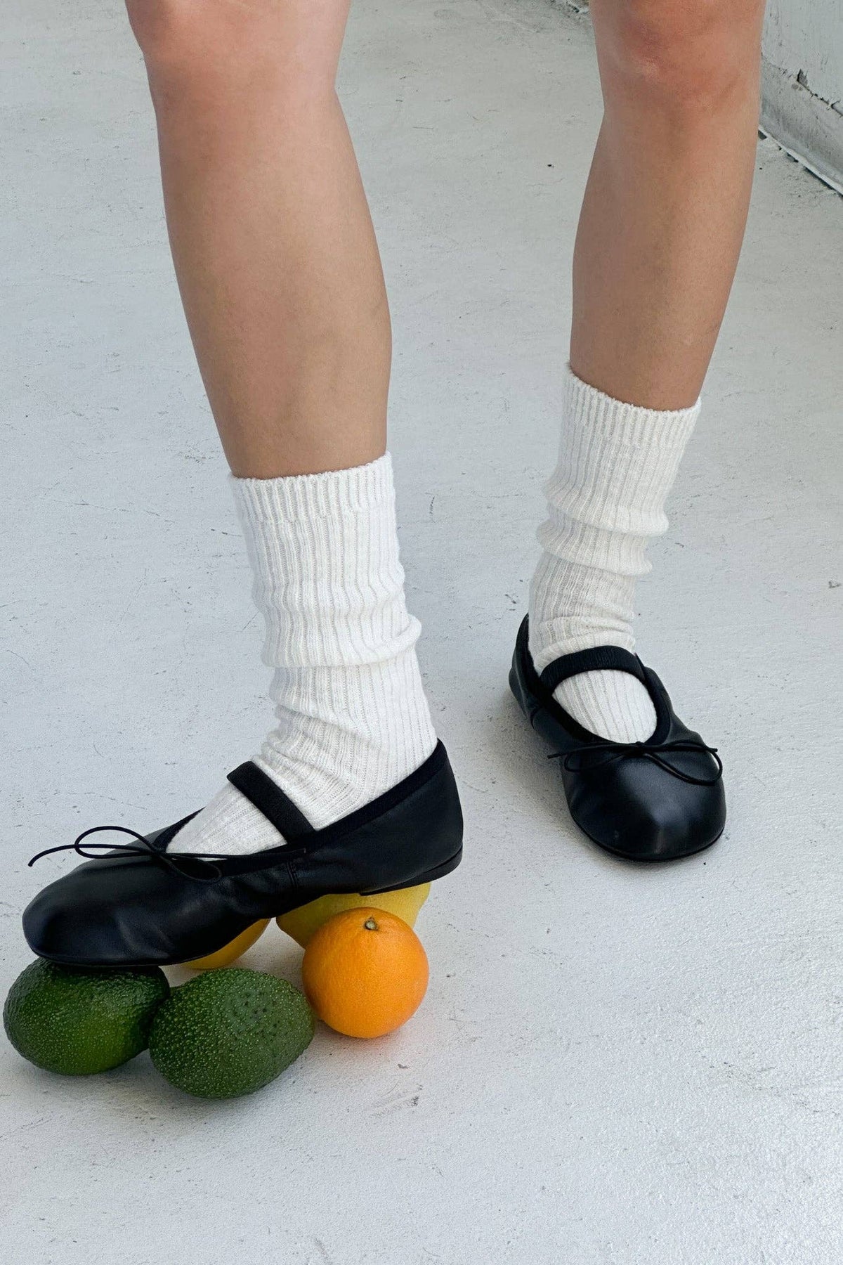 Le Bon Shoppe Cottage Socks in soft, cozy fabric, featuring a classic design perfect for comfortable, stylish loungewear.