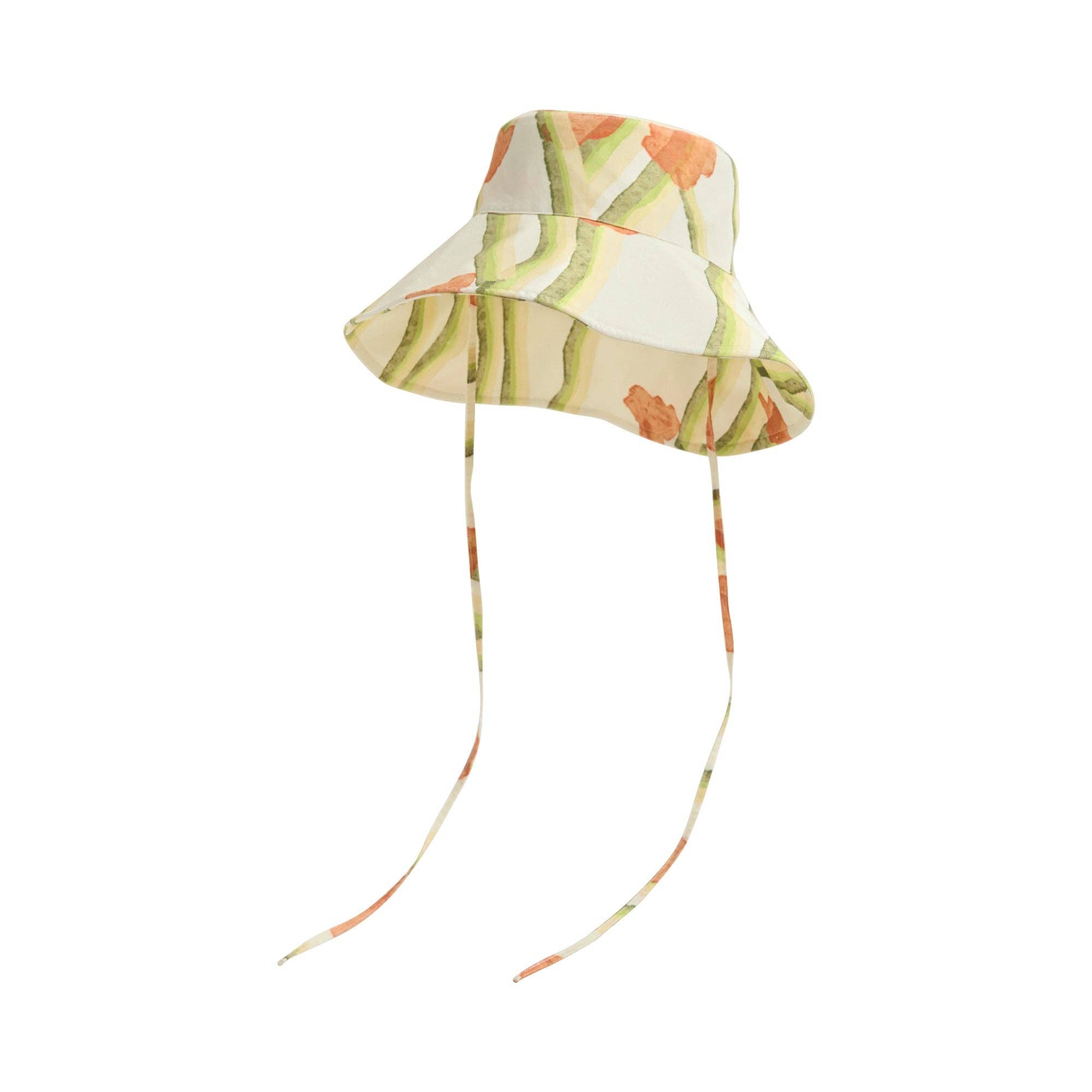 “Ethereal Mirage" Reversible Sun Hat - Desert Bloom