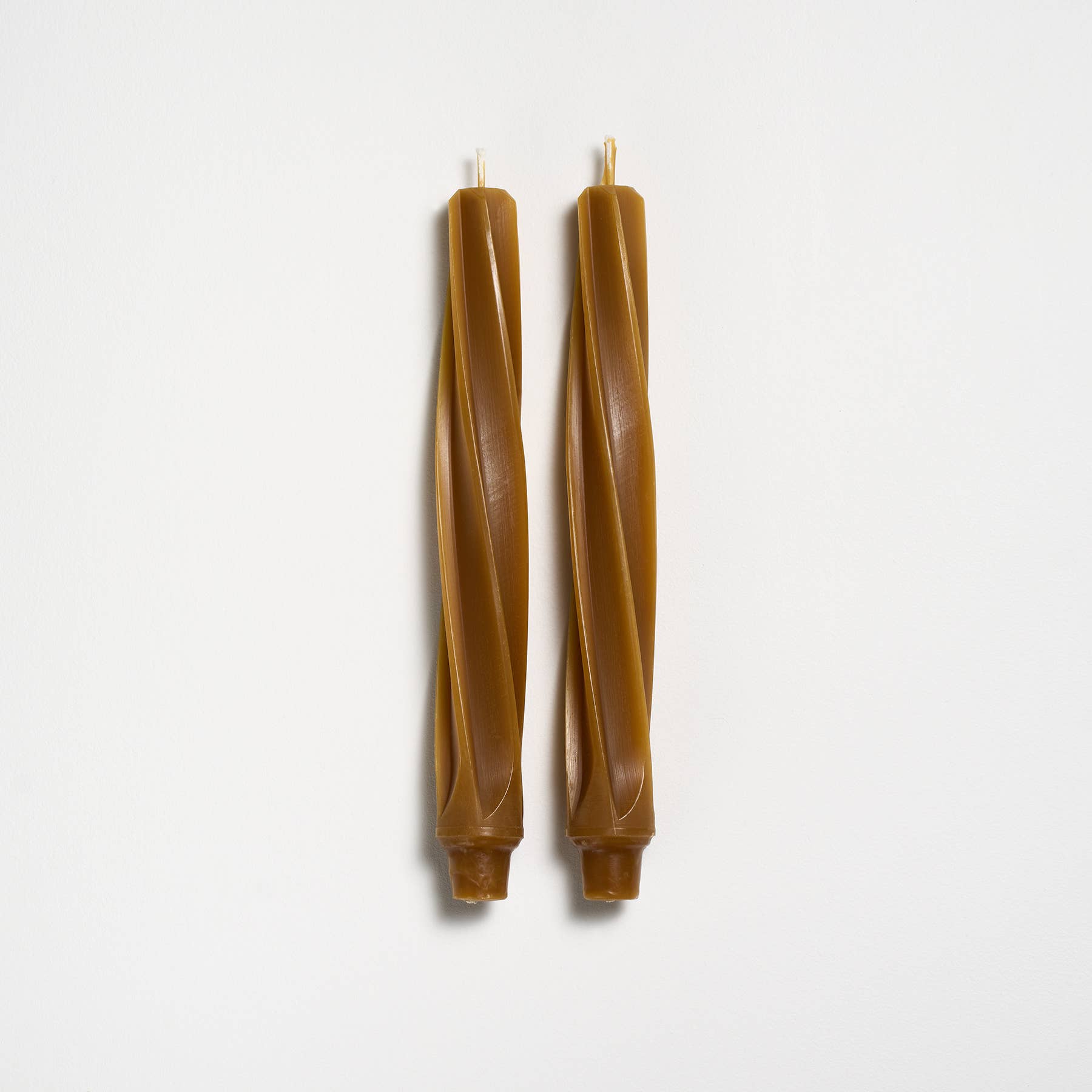 9" Twist Taper Handmade Beeswax Candles