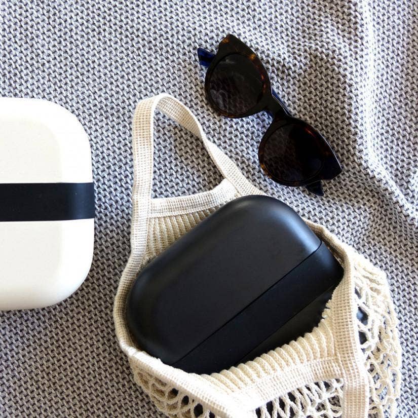 Go Square Bento Lunch Box  - Black