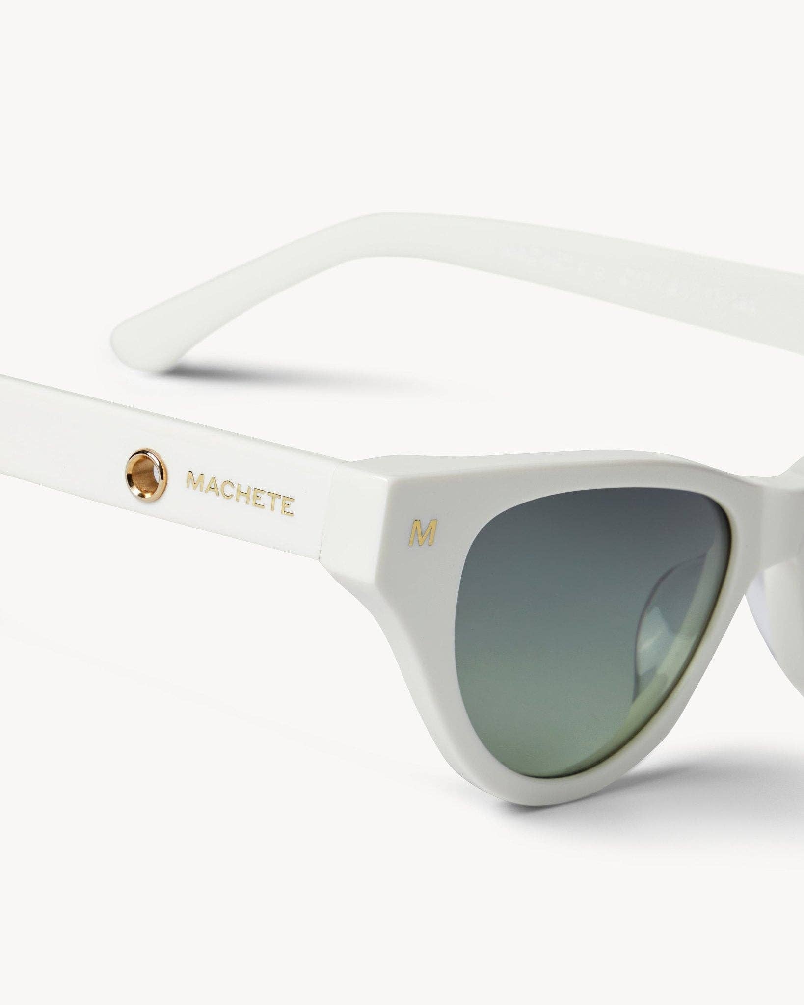 Suzy Sunglasses in White