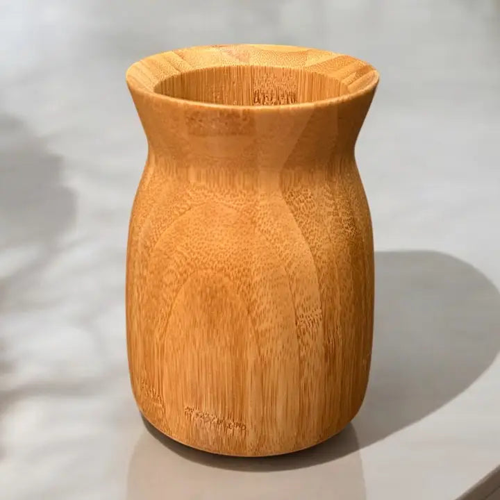 Bamboo Kitchen Utensils Holder — Sustainable Countertop Organization