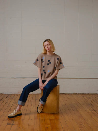 Albers Short Sleeve Sweater Tee