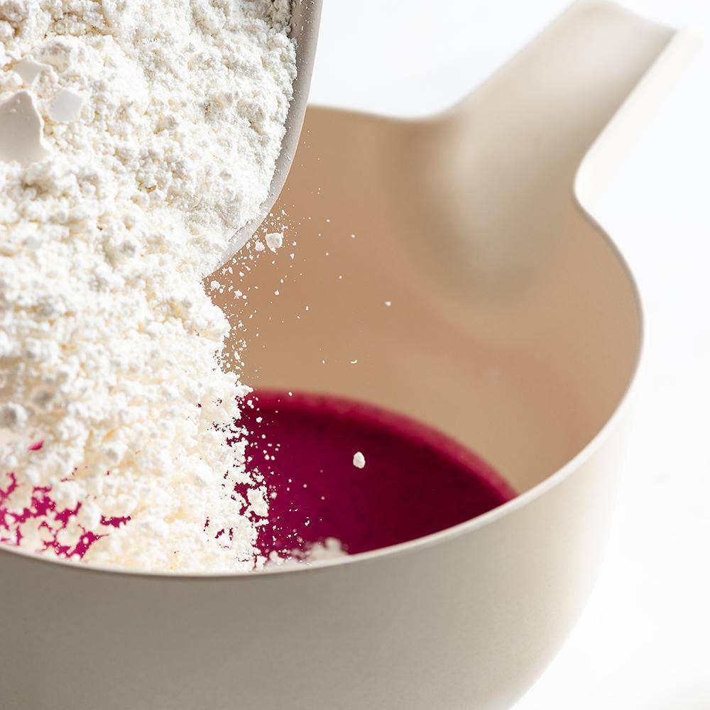 Pronto Small Mixing Bowl & Colander Set - White