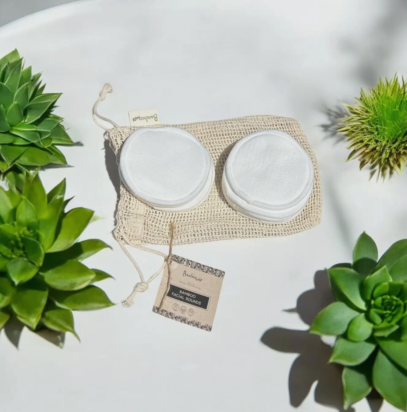 Bamboo Facial Rounds