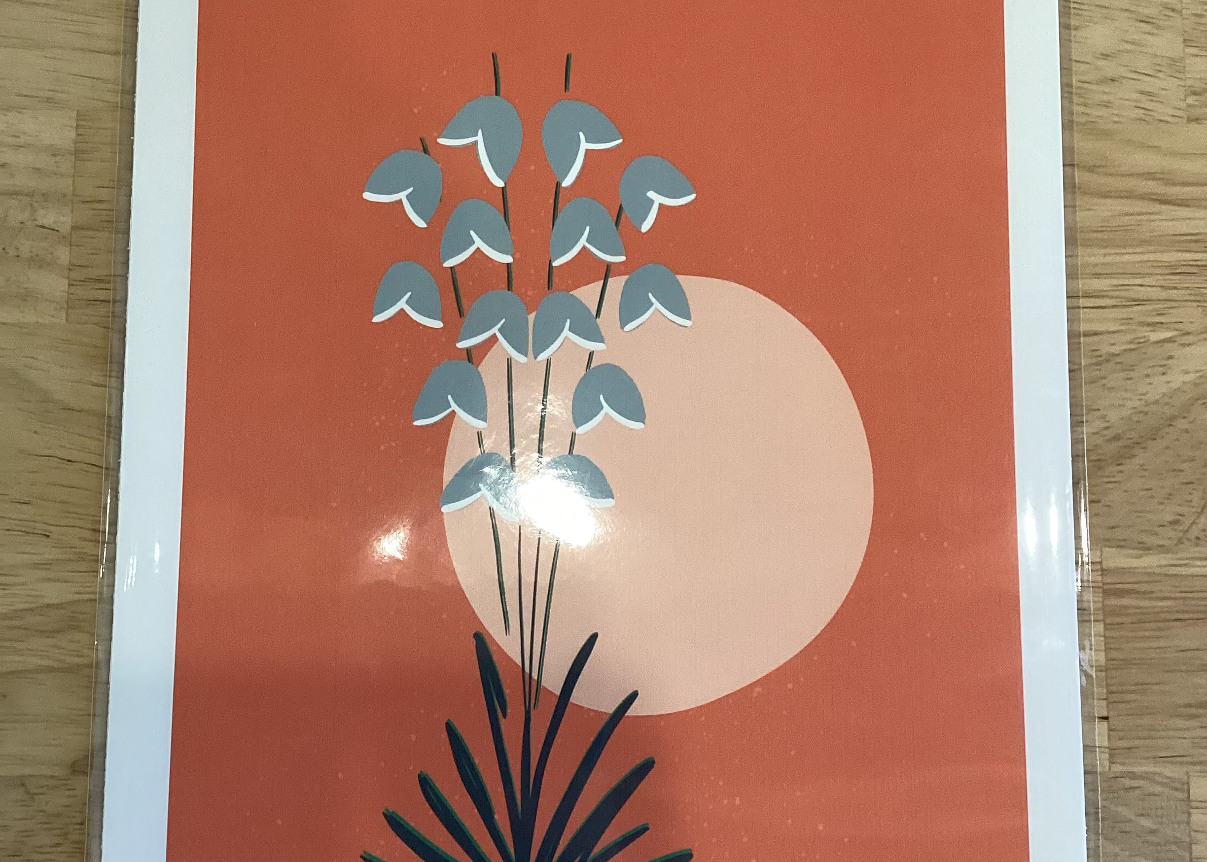 Jen fox yucca art print
