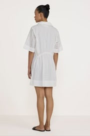 Classic Shirt Dress - Ivory Lace