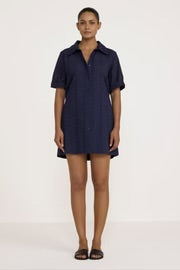 Classic Shirt Dress - Ivory Lace
