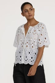 Broderie Blouse