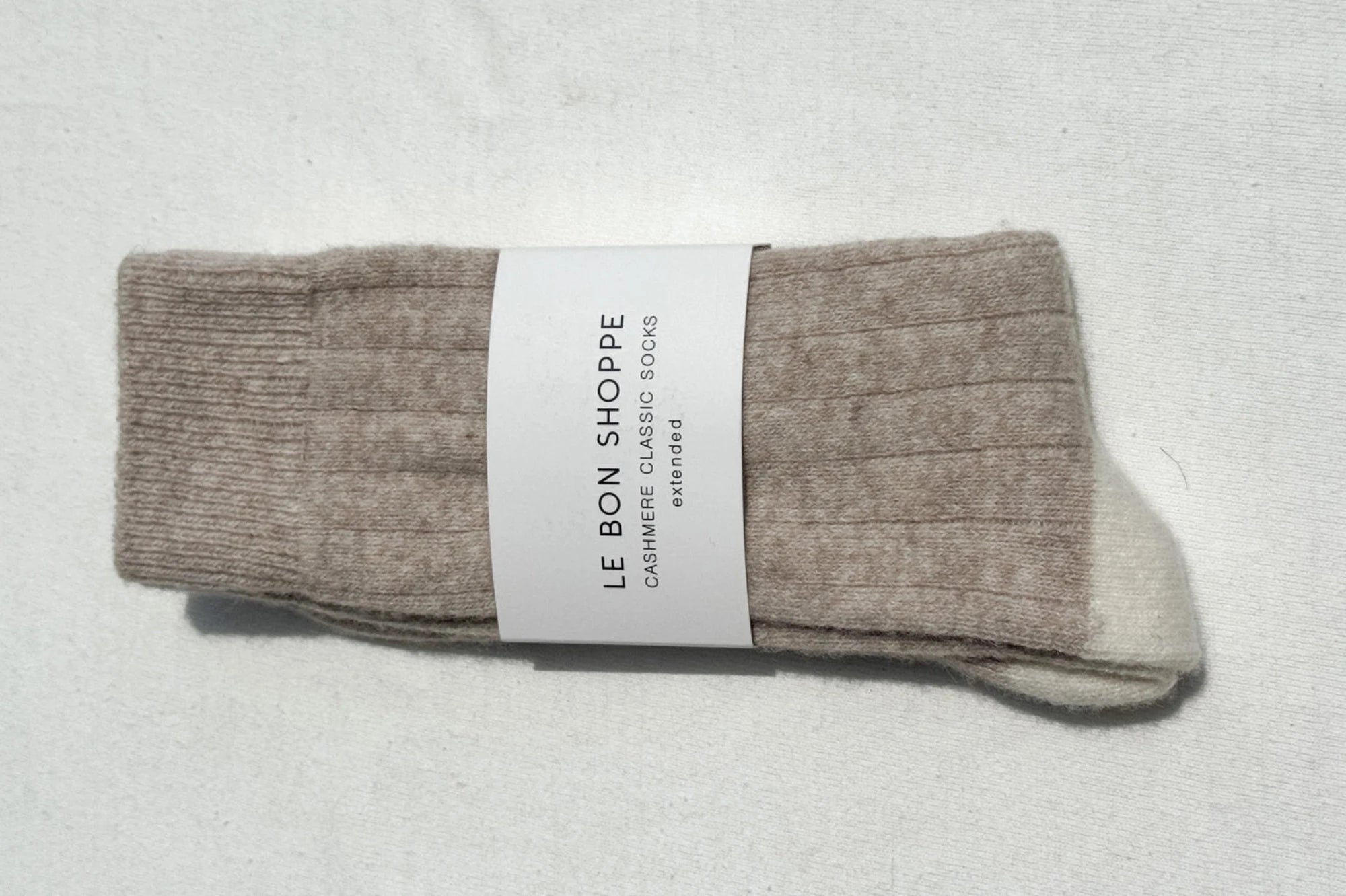 Le Bon Extended Cashmere Classic Socks