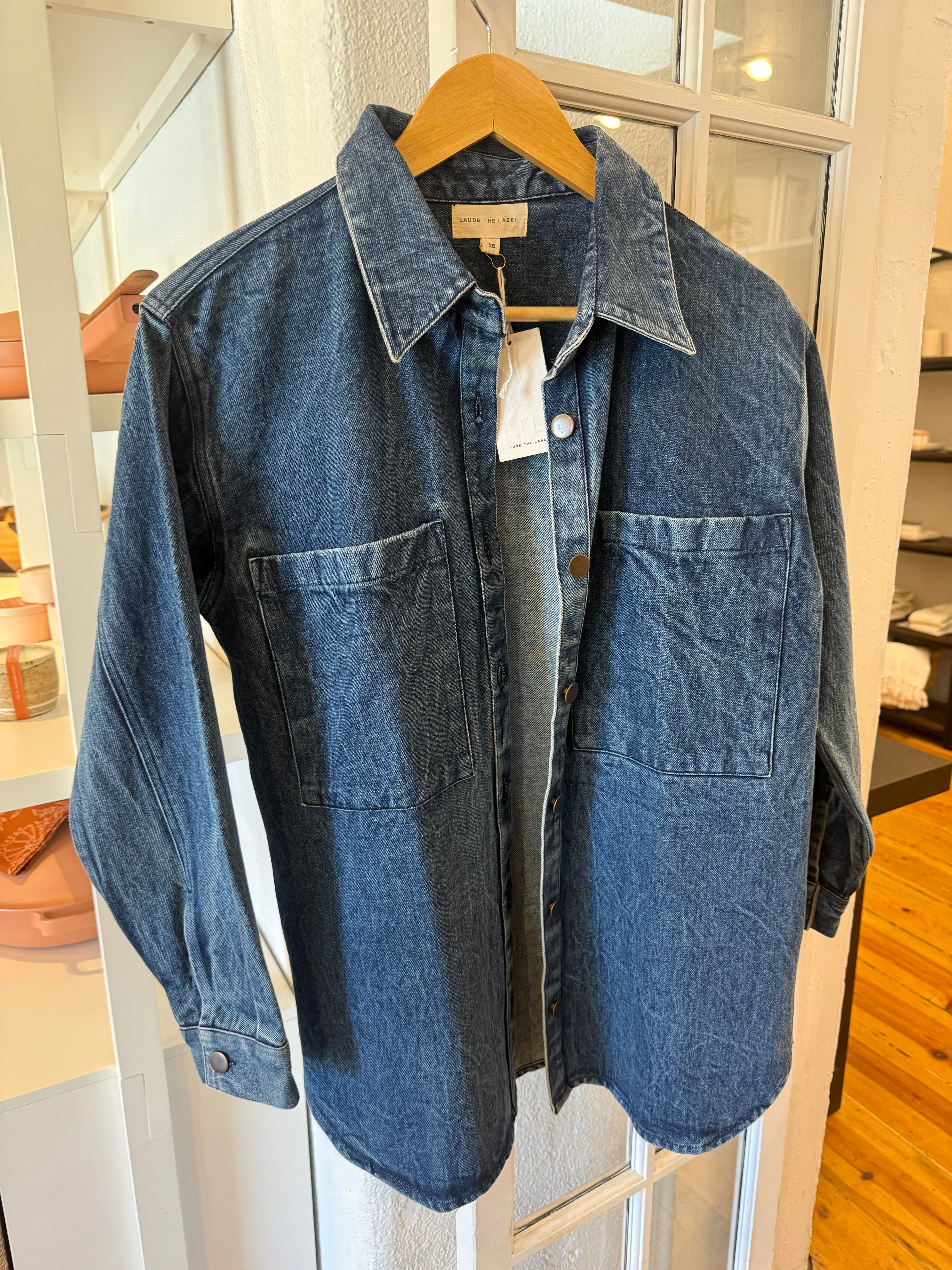 Organic Cotton Denim Shirt