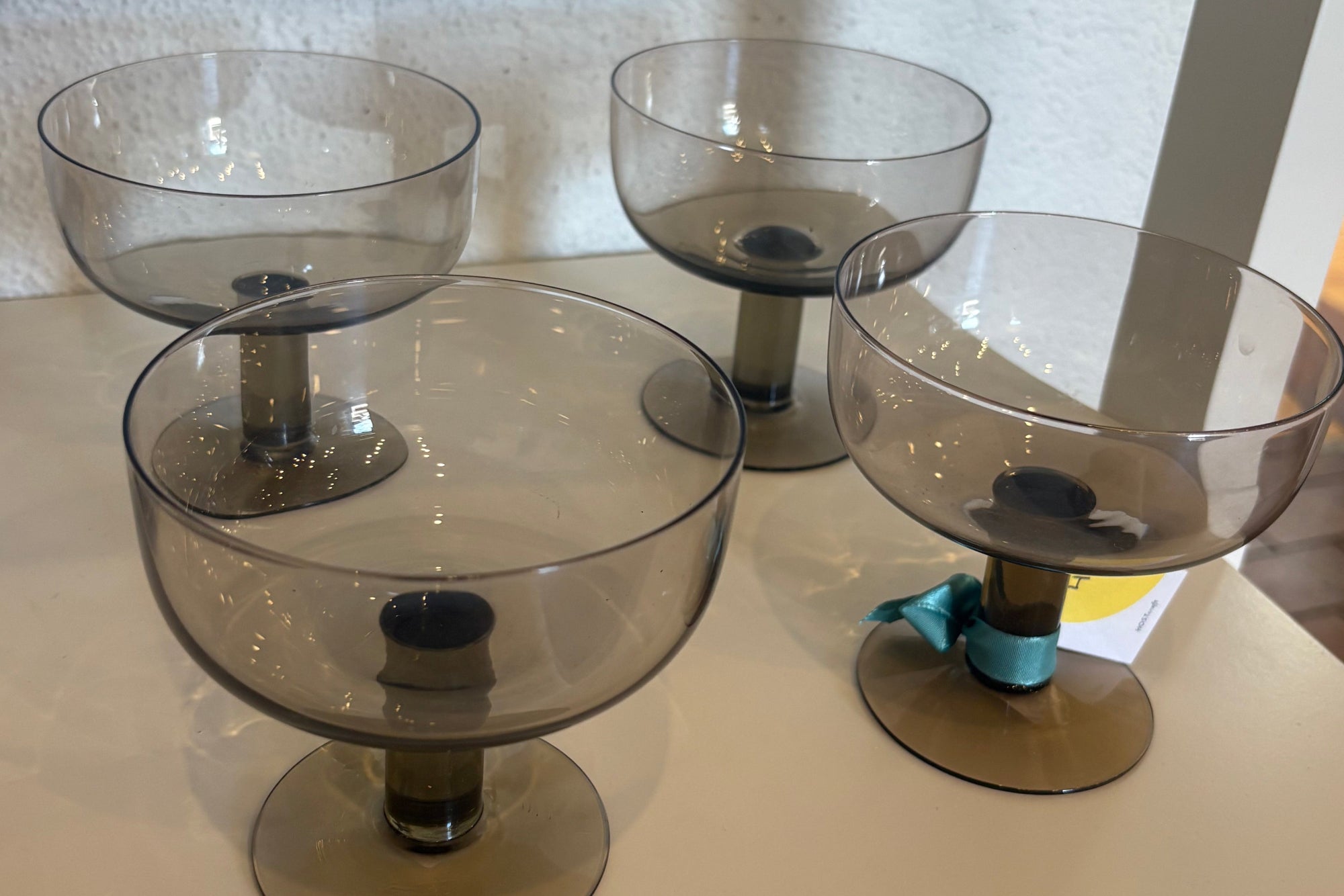 Vintage Coupe Glasses