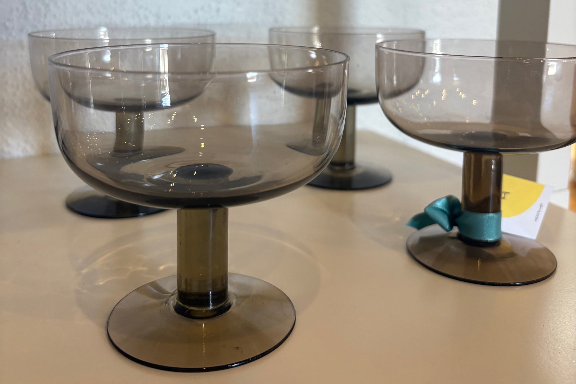 Vintage Coupe Glasses