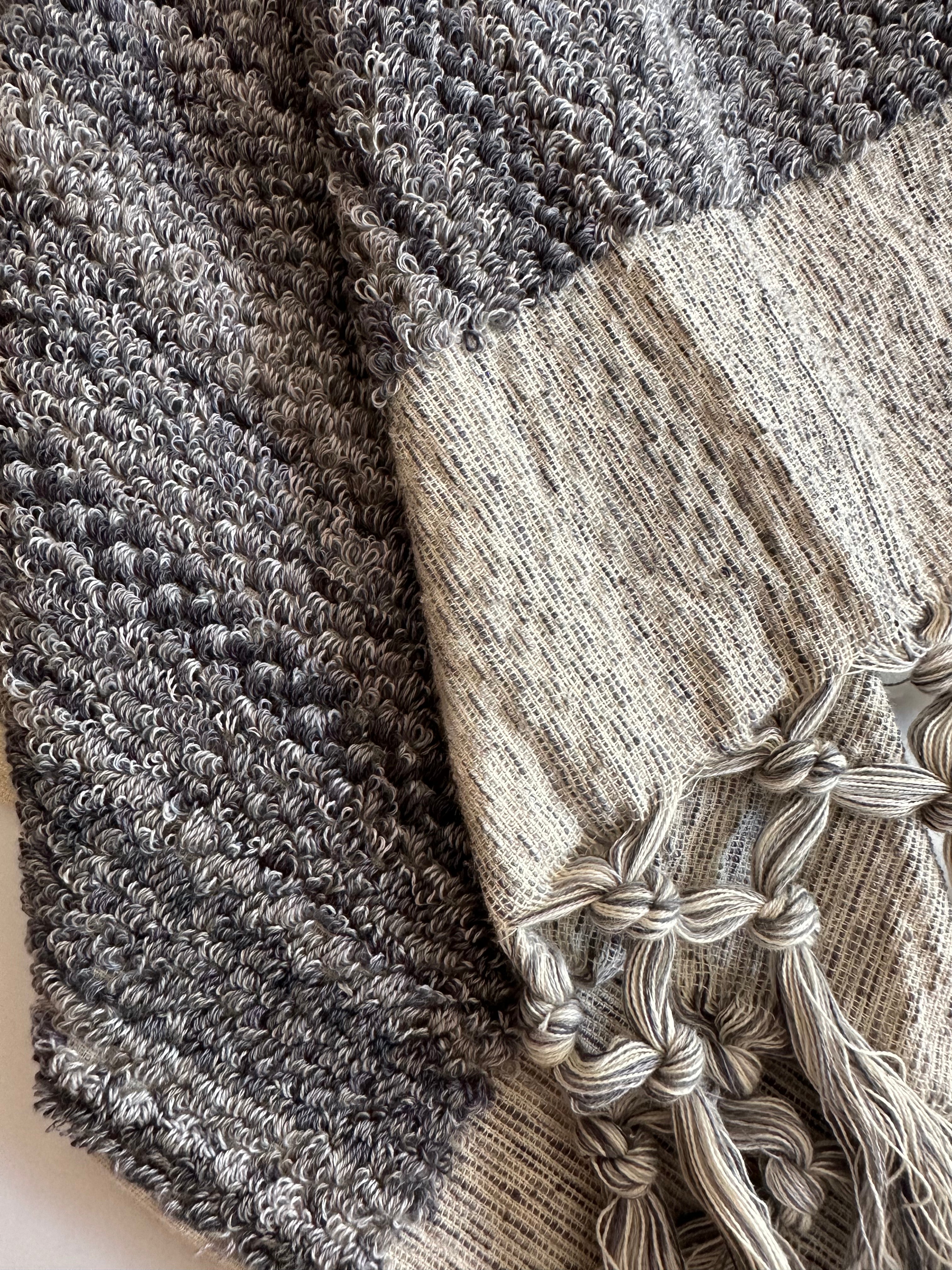 Organic Turkish Thick-Looped Towel