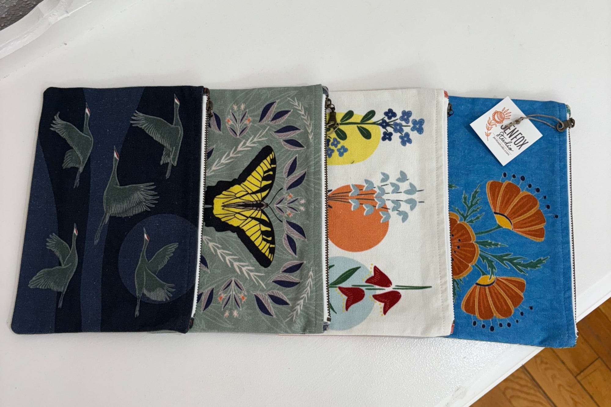 Jen Fox Zip Bag