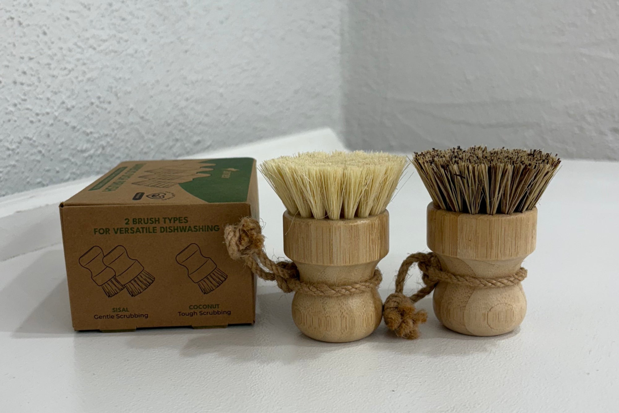 Airnex Bamboo Cleaning Brush 3-pack