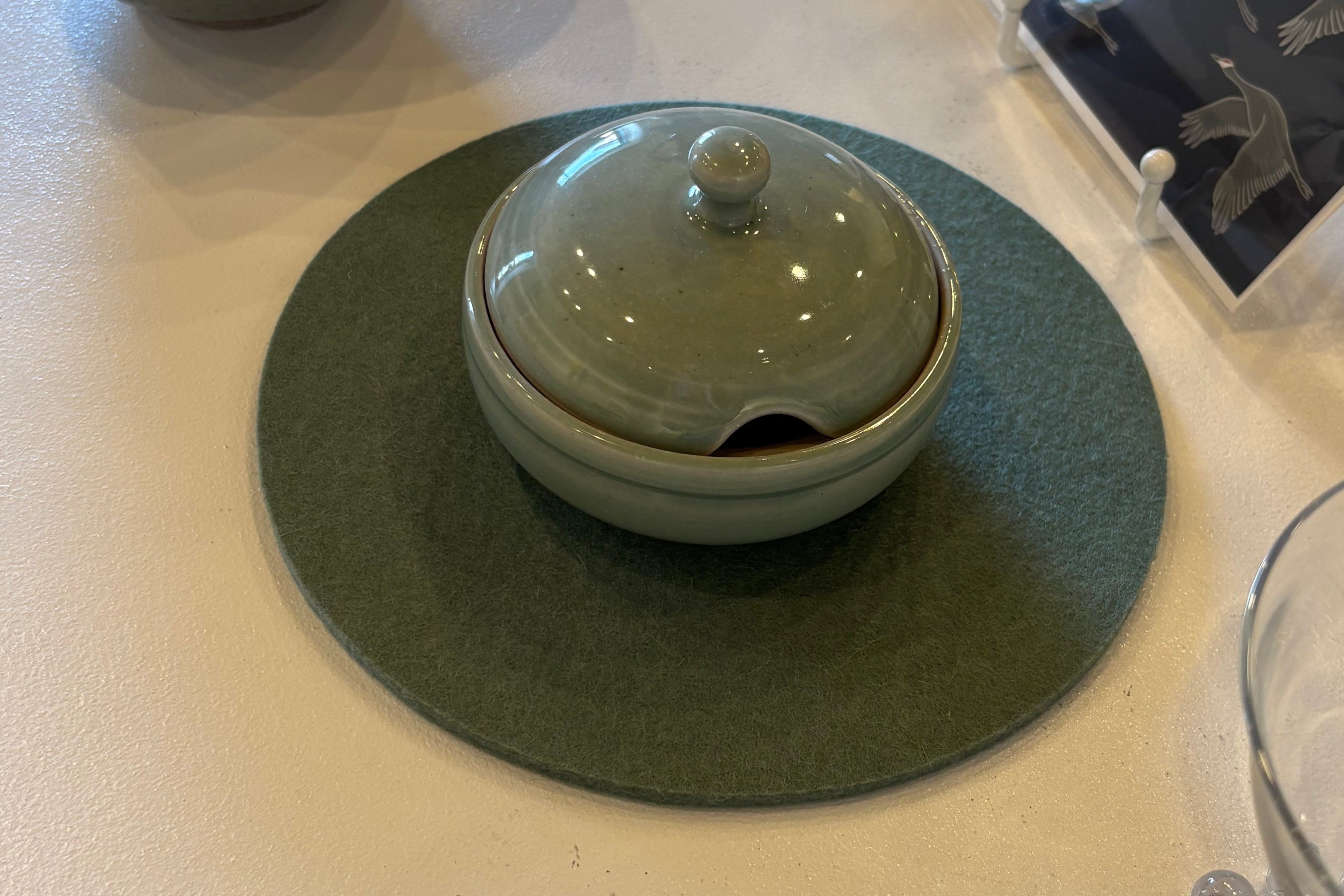 Graf Lantz Round Wool Trivet