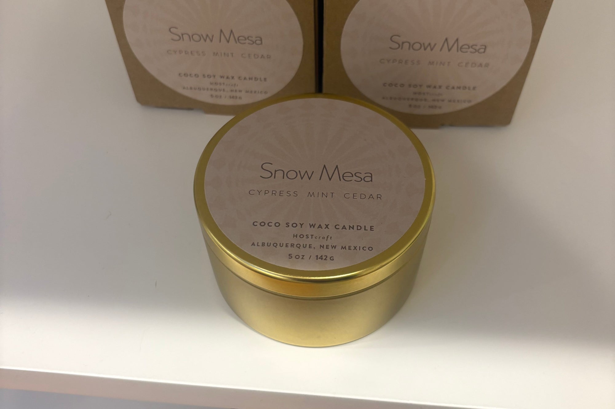 HOSTcraft 5 oz Tin Candle