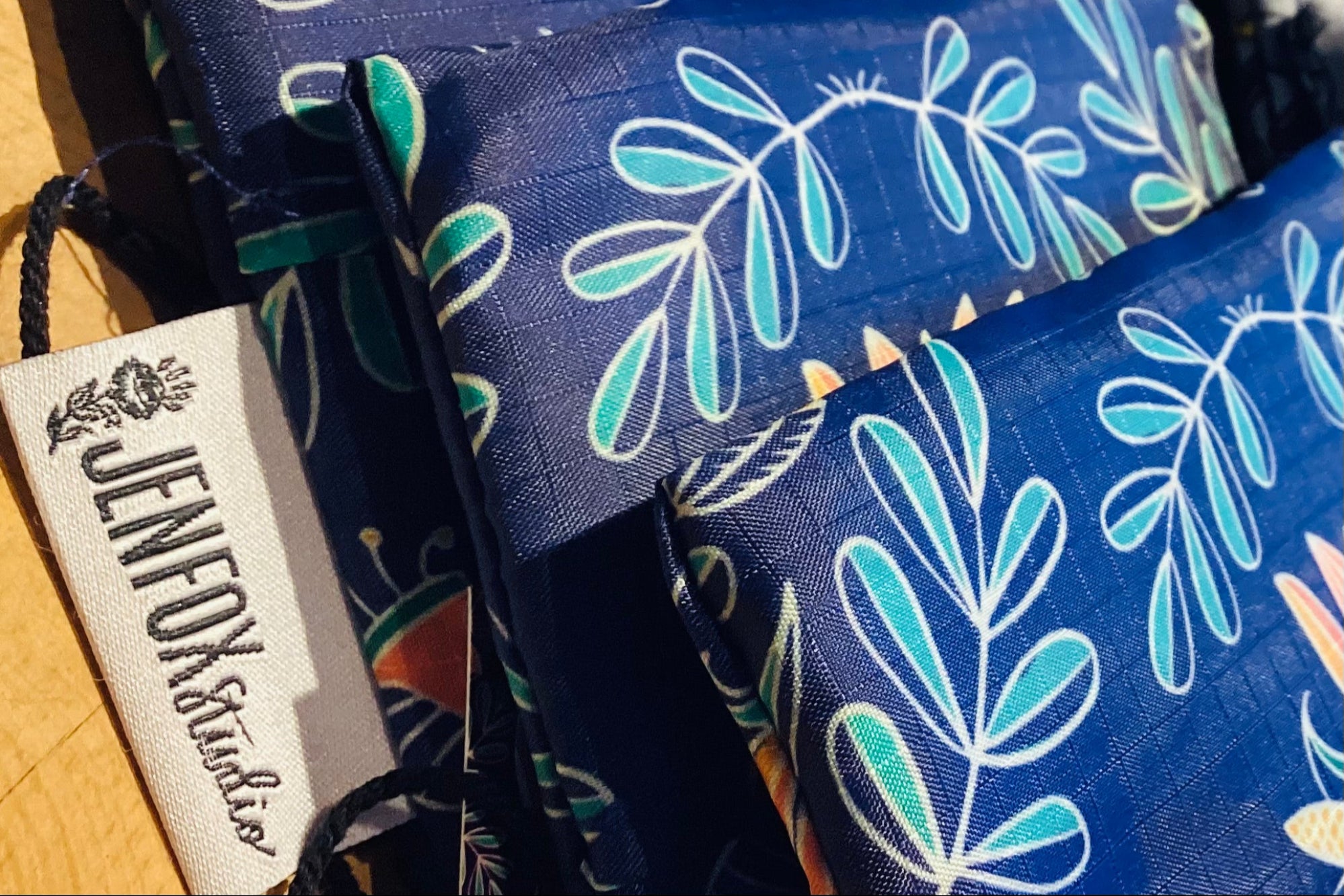 Jen Fox Tote Bags