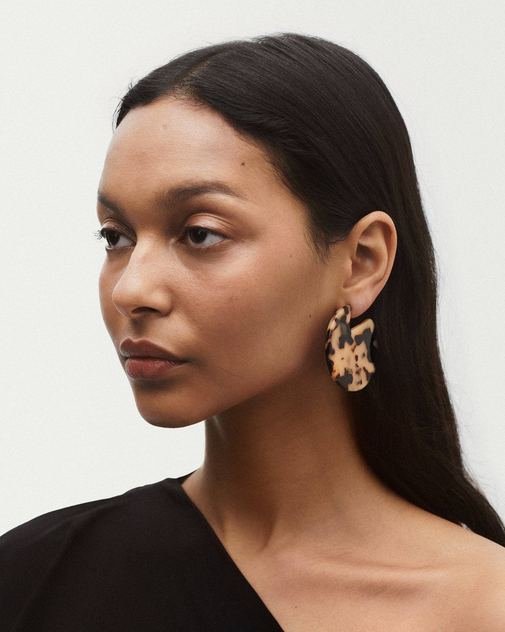 Clare Earrings in Baja Tortoise