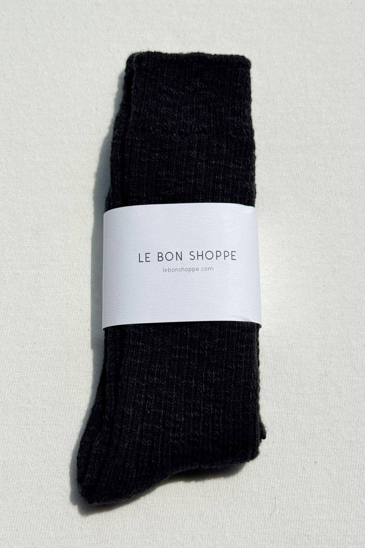 Le Bon Shoppe Cottage Socks in cozy, soft fabric with a classic knit pattern, perfect for comfortable casual wear.