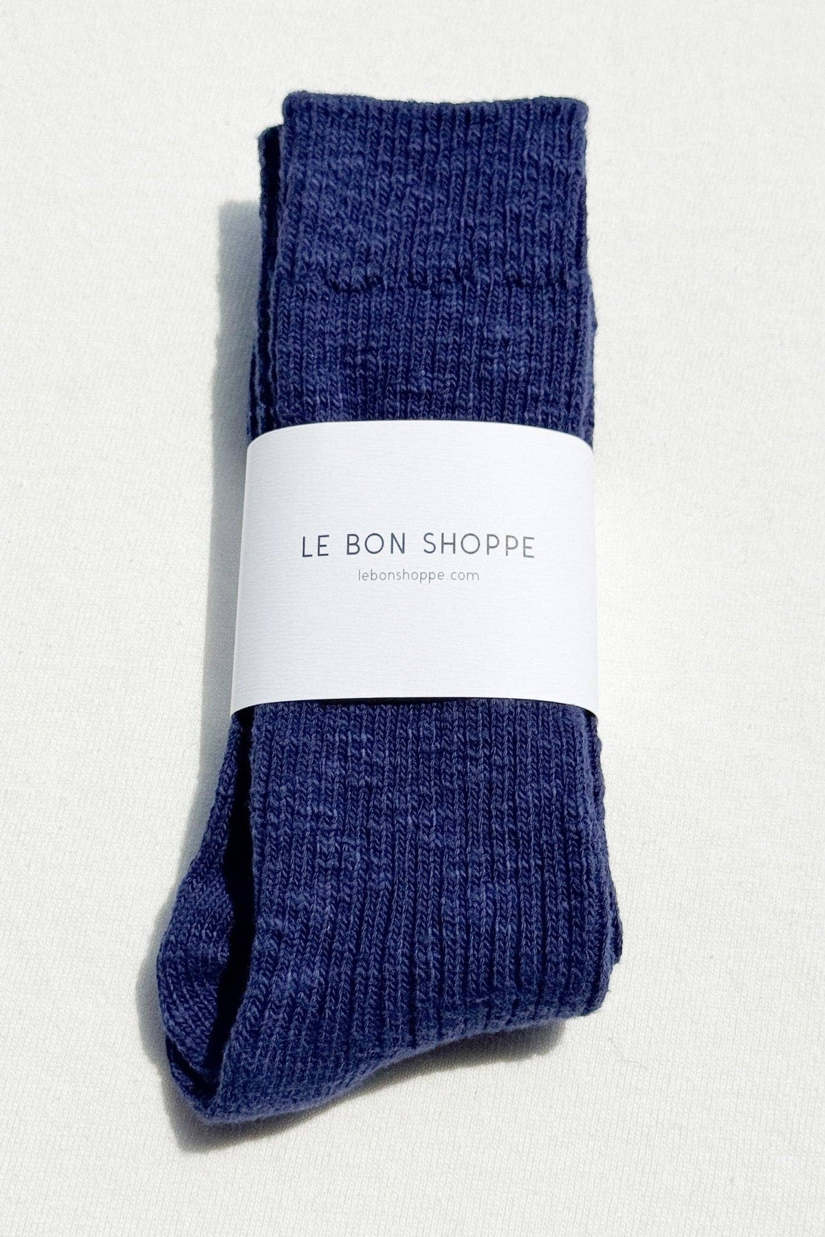 Le Bon Shoppe Cottage Socks in cozy, striped knit, featuring a soft cuff and colorful pattern for comfortable everyday wear.